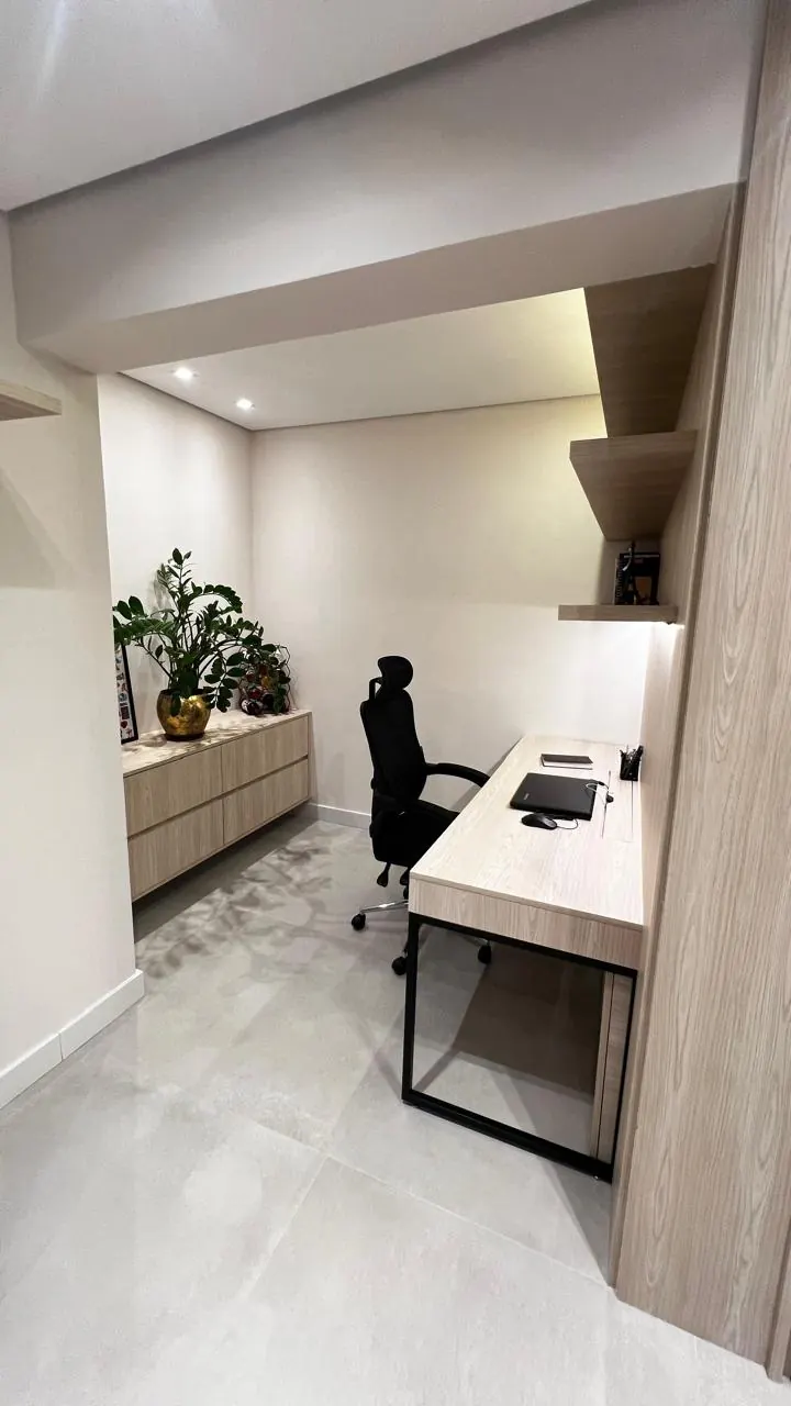 Sala de estar e televisão